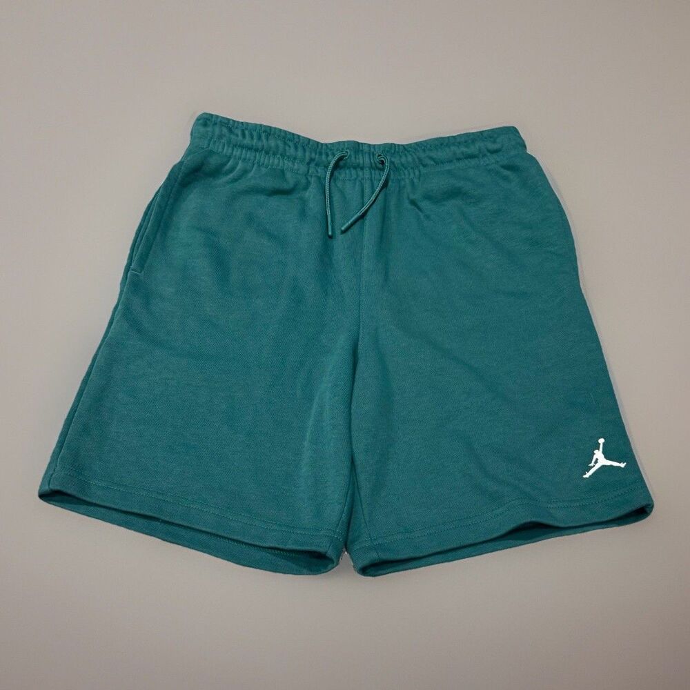 Jordan Brooklyn Fleece 7in Shorts Boys YLG 12/14 Squadron Blue/White Teal
